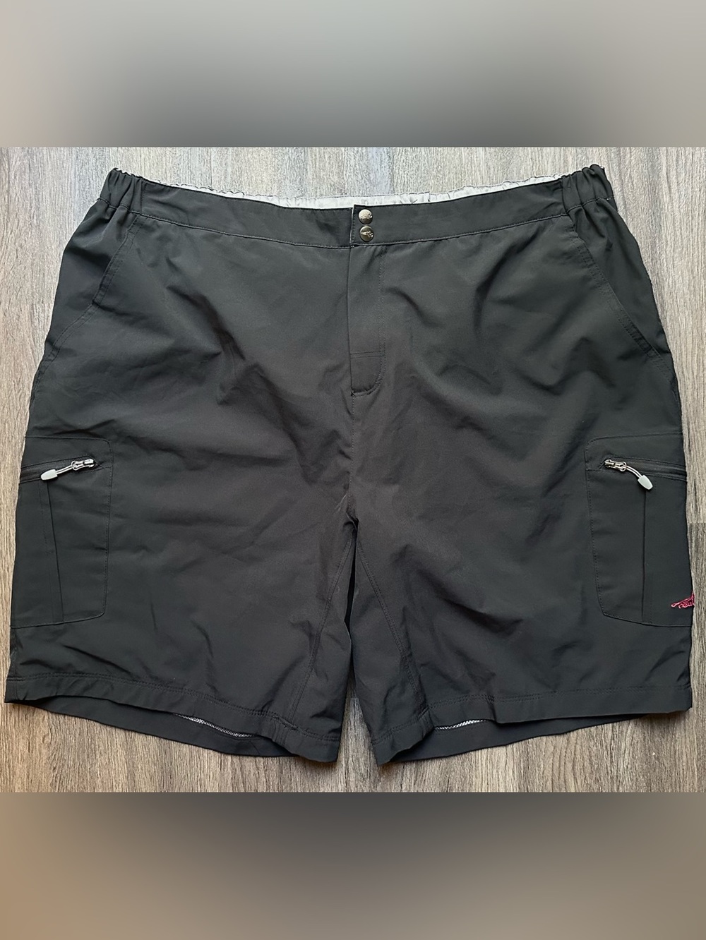 Reel Life Black Men's Active Cargo Shorts Size XXL